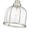 Z-Lite Burren 1 Light Pendant, Brushed Nickel And Clear Seedy 337P12BN - alternate 5